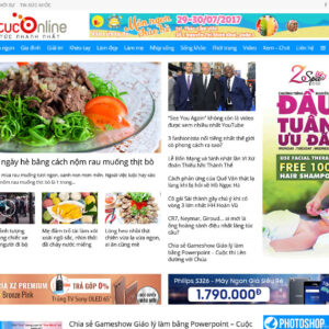 Giao diện Code web tin tức chuẩn SEO thiết kế hiện đại, chuyên nghiệp - ThanhCuongTech.