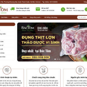 Theme WordPress Bán Tạp Hóa chuẩn SEO, giao diện Flatsome nhẹ mượt. Tối ưu hiển thị mobile, thích hợp cho siêu thị mini. Tặng Full Code + Plugin Pro tại ThanhCuongTech.