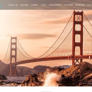 Giao diện theme WordPress du lịch đẹp ThanhCuongTech