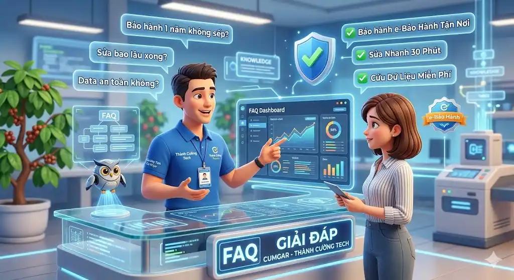 Giải đáp thắc mắc dịch vụ sửa máy tính Cư Mgar - Thành Cường Tech