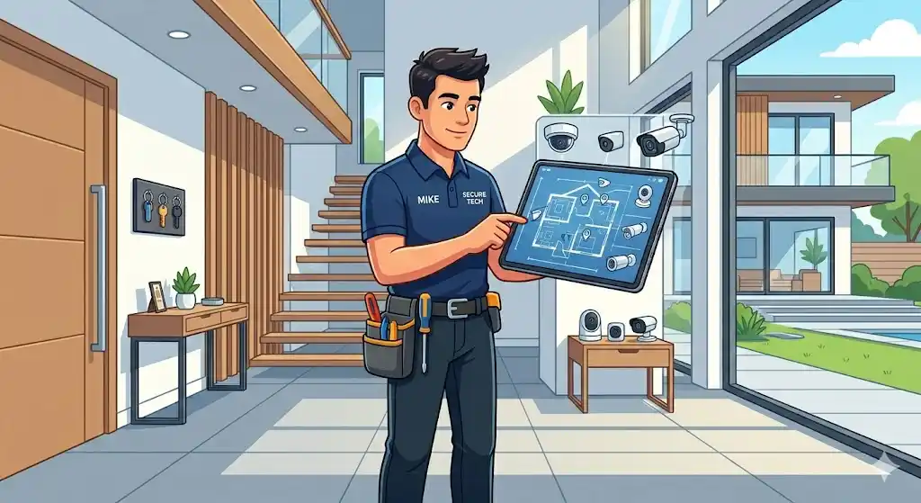 Quy trình lắp đặt camera tại Cư M'gar